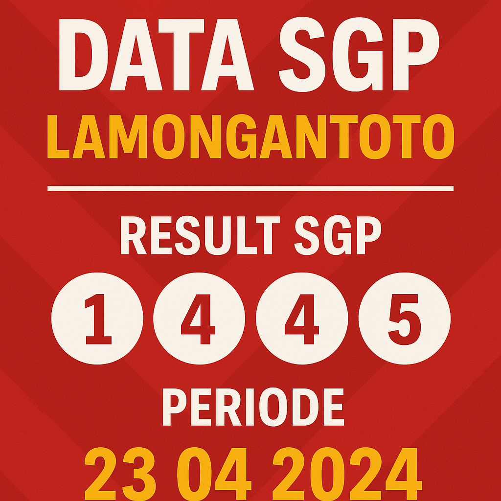 Data Sgp